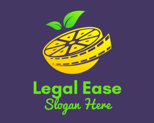Lemon Film Reel  Logo