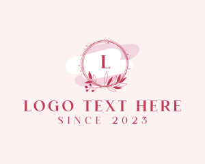 Floral Beauty Salon Cosmetics logo