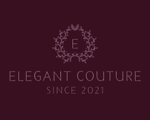 Elegant Leaf Garden  logo design