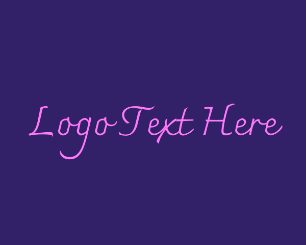 Hot Pink logo example 4