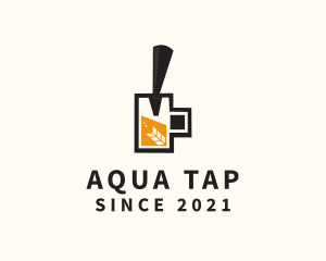 Beer Mug Tap logo design