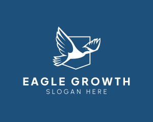 Flying Eagle Wings logo design