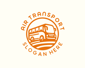 Tourist Bus Trip logo design