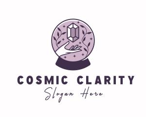 Fortune Telling Crystal Ball logo