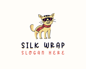 Feline Cat Scarf logo