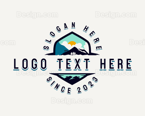 Mountain Travel Adventure Logo