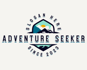 Mountain Travel Adventure logo design