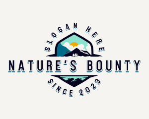 Mountain Travel Adventure logo design