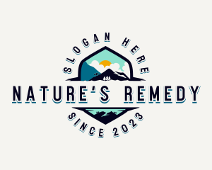 Mountain Travel Adventure logo design