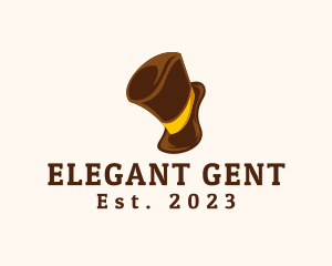 Old Quirky Top Hat logo design