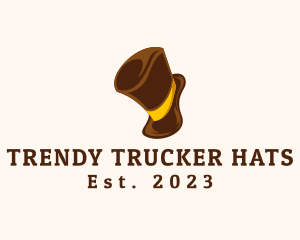 Old Quirky Top Hat logo design