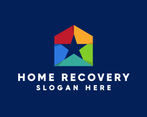 Realtor Star Home logo design