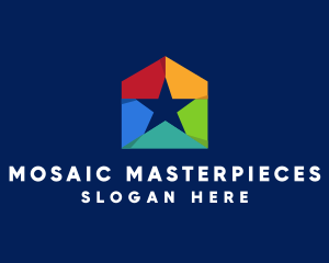 Realtor Star Home logo design