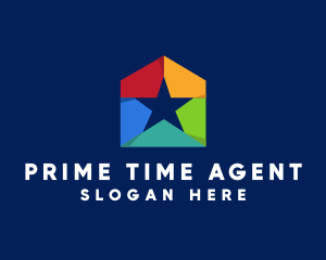 Realtor Star Home logo design