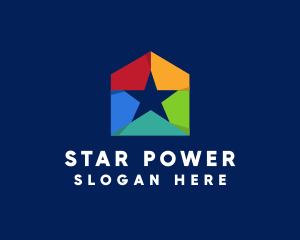 Realtor Star Home logo design