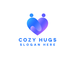 Heart Hug Foundation logo design