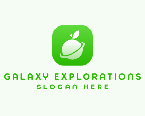 Fruit Planet App logo design