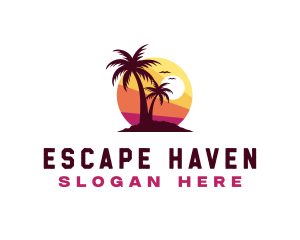 Summer Getaway Sunset logo