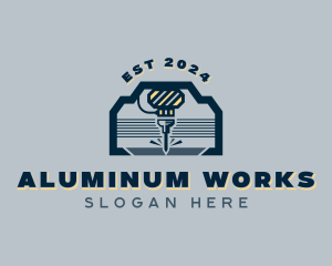 Industrial Laser Milling  logo design