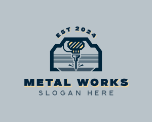 Industrial Laser Milling  logo design