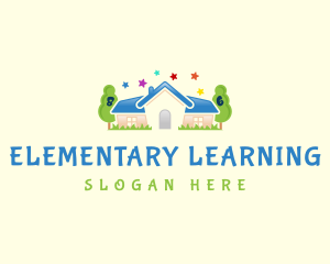 Kindergarten Daycare logo design