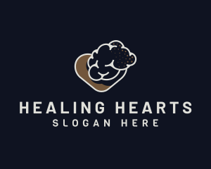 Heart Brain Mental Health logo design