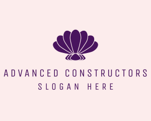 Purple Beauty Shell logo design