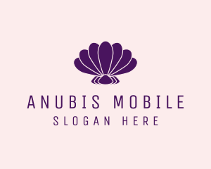 Purple Beauty Shell logo design