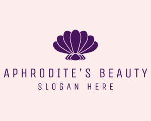 Purple Beauty Shell logo design