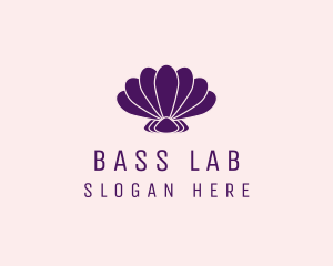 Purple Beauty Shell logo design