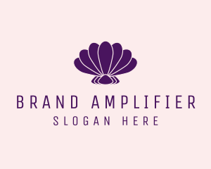 Purple Beauty Shell logo design