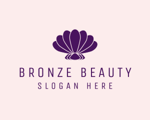 Purple Beauty Shell logo design