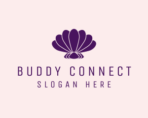 Purple Beauty Shell logo design