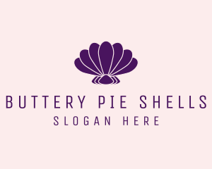 Purple Beauty Shell logo design