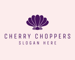 Purple Beauty Shell logo design