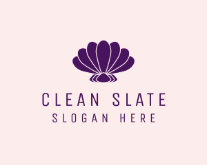 Purple Beauty Shell logo design