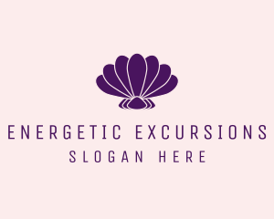 Purple Beauty Shell logo design