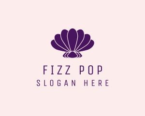 Purple Beauty Shell logo design