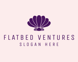 Purple Beauty Shell logo design