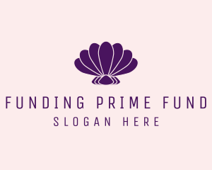 Purple Beauty Shell logo design