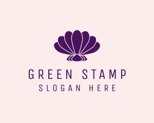 Purple Beauty Shell logo design