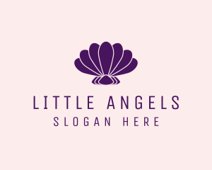 Purple Beauty Shell logo design