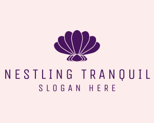 Purple Beauty Shell logo design