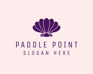 Purple Beauty Shell logo design