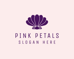 Purple Beauty Shell logo design