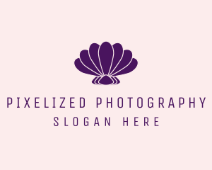 Purple Beauty Shell logo design