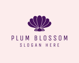 Purple Beauty Shell logo design