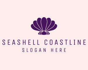 Purple Beauty Shell logo design