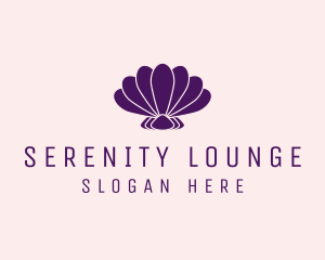 Purple Beauty Shell logo design