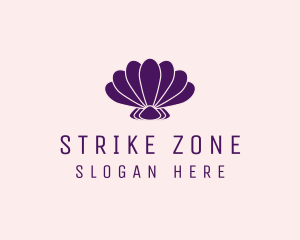 Purple Beauty Shell logo design